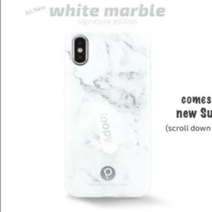 BRAND NEW Loopy Case White Marble IPHONE XR